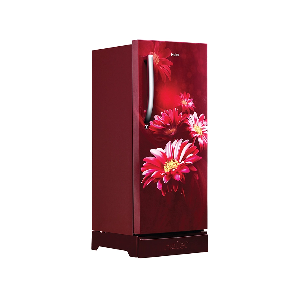 Haier 190 L  5 Star Red Hilton  Single Door Refrigerator 